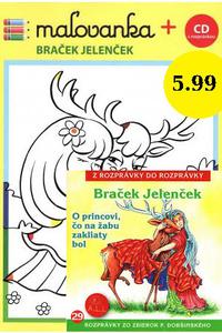 Braček Jelenček CD + Maľovanka