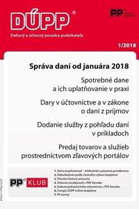 Daňový a účtovný poradca podnikateľa 1-2018