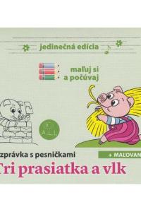 Tri prasiatka a vlk - maľuj si a počúvaj