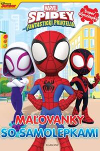 Spidey a jeho fantastickí kamaráti - Maľovanky so samolepkami