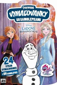 Tvarované vymaľovanky/ Ľadové kráľovstvo