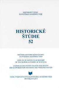 Historické štúdie 52