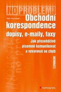 Obchodní korespondence - dopisy, e-maily, faxy