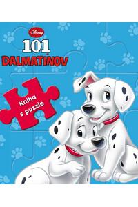 101 dalmatínov - kniha s puzzle