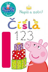 Peppa Pig - Čísla 123 - Napíš a zotri!