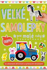 Veľké samolepky pre malé ruky Farma