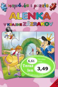 Alenka v krajine zázrakov - Rozprávka s puzzle