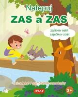 Nalepuj zas a zas - Zajačikov zošit - snímatelné samolepky