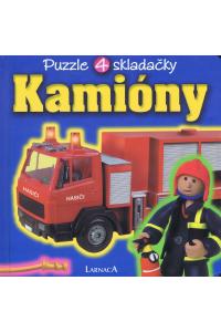 Kamióny - puzzle 4 skladačky