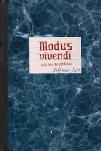 Modus vivendi