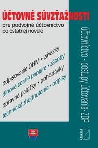 Účtovné súvzťažnosti pre podvojné účtovníctvo 2022