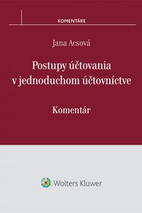 Postupy účtovania v jednoduchom účtovníctve - Komentár