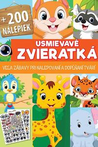 Usmievavé zvieratká + 200 nálepiek