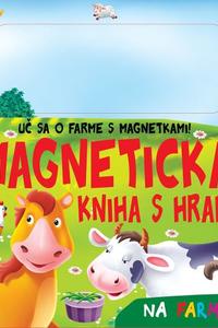 Magnetická kniha s hrami - Na farme