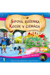 Šípová Ruženka, Kocúr v čižmách (Najkrajšie rozprávky 1) - Audiokniha