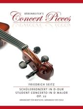 Concerto D major op. 22 viola