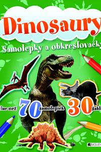 Dinosaury - Samolepky a obkresľovačky 