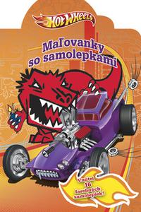 Hot Wheels - Maľovanky so samolepkami 