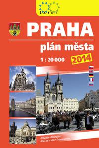 Praha - plán města