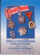 Řády a vyznamenání Československa 1918-1948 Slovenské republiky 1939-1945