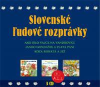 Slovenské ľudové rozprávky - 3CD