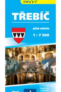 Třebíč - plán města 1:7 500 