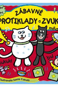 Zábavné protiklady a zvuky - nálepky a úlohy