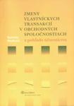 Zmeny vlastníckych transakcií v obchodných spoločnostiach